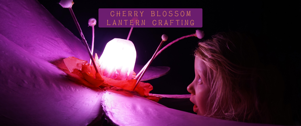 Cherry Blossom Lantern Crafting