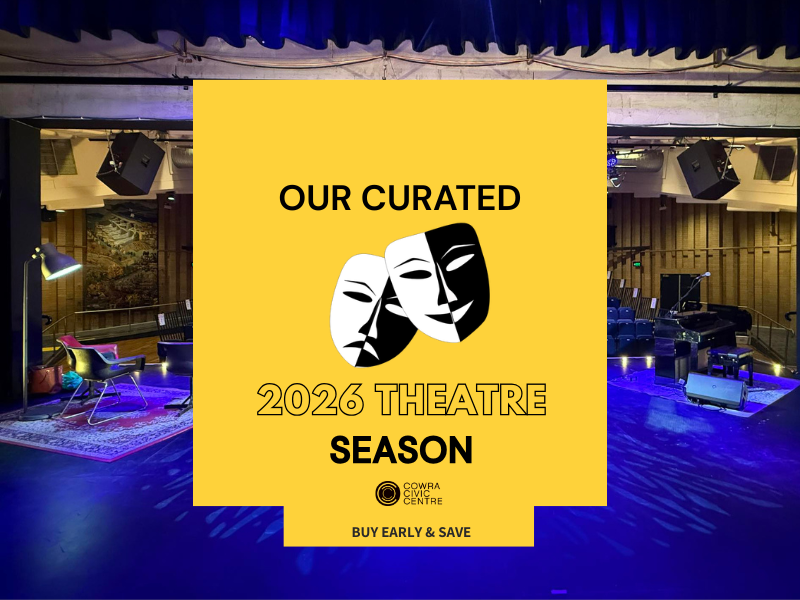 Our Curated Theatre Season Line-Up Poster
