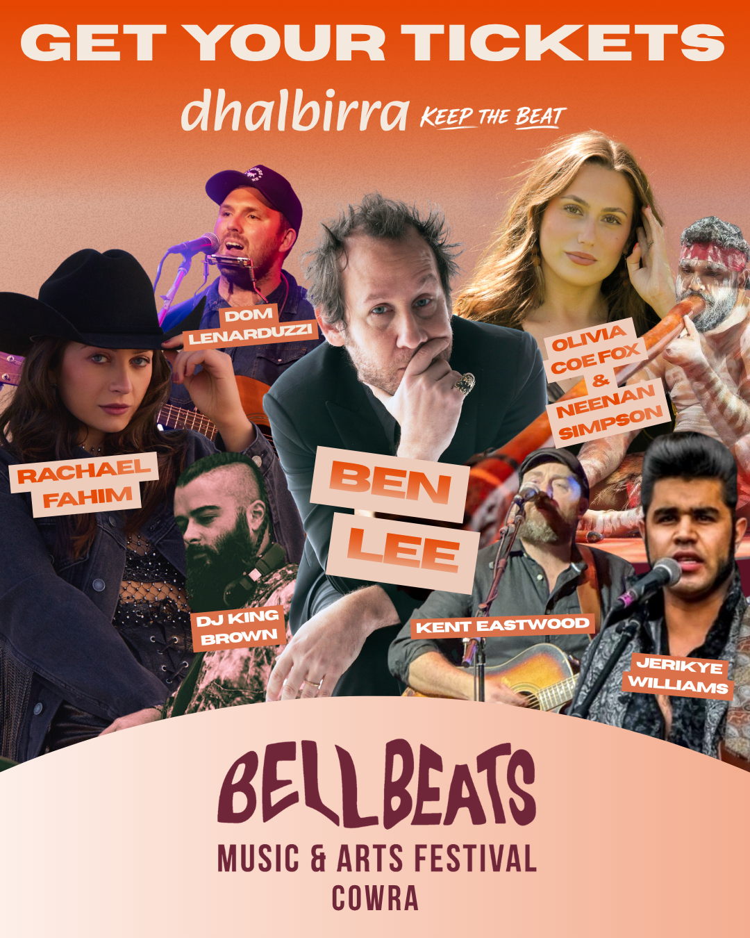 Bell Beats 2026 Line Up Poster